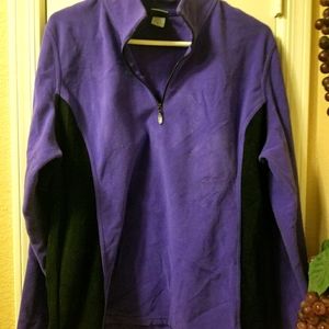Champion purple fleece sweatshirt